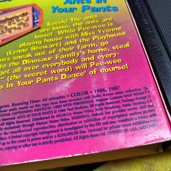 VHS | Pewee’s Playhouse Volume 16 - NEW - 1997