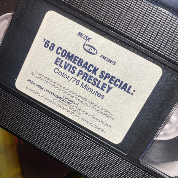 VHS | Elvis 1968 comeback special