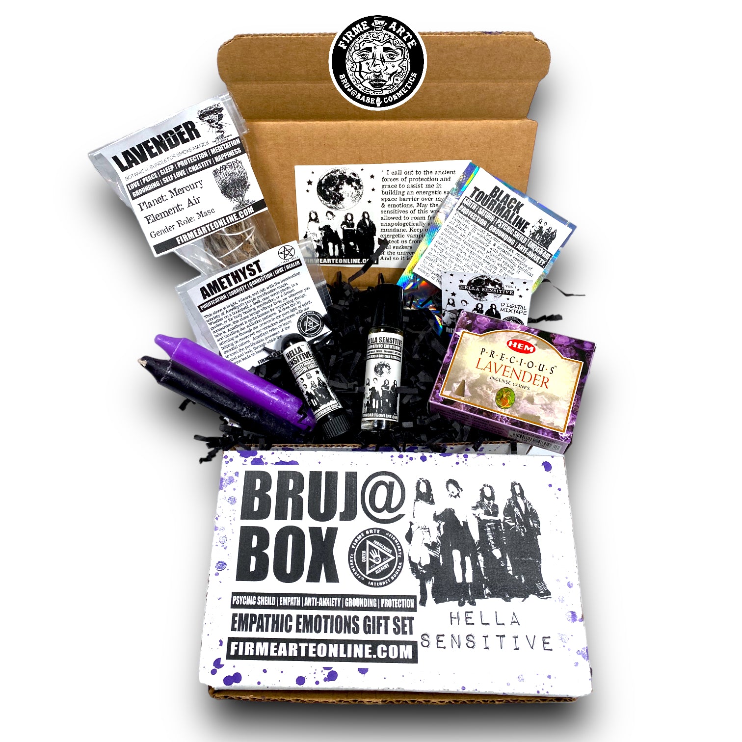 2023 Bruj@ Box | Hella Sensitive | Empathic Emotions | Gift Set