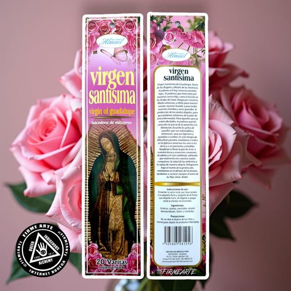 Incense sticks | Virgen Santisima | Virgen De Guadalupe
