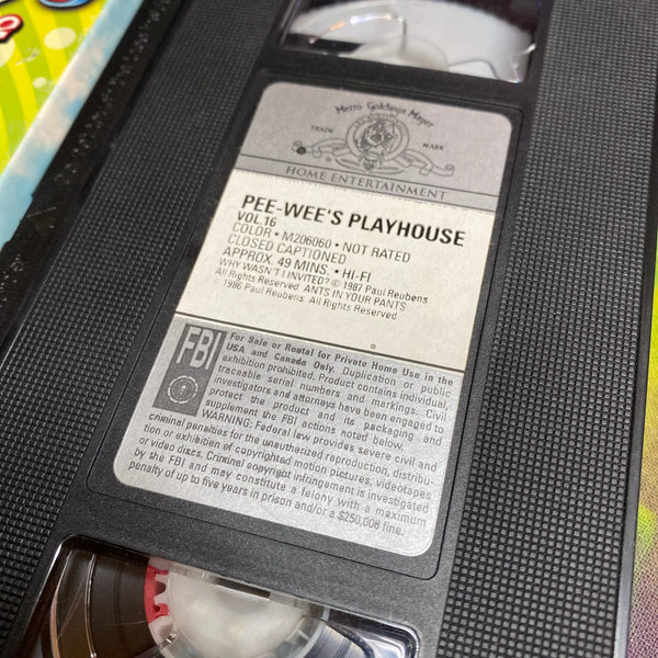 VHS | Pewee’s Playhouse Volume 16 - NEW - 1997