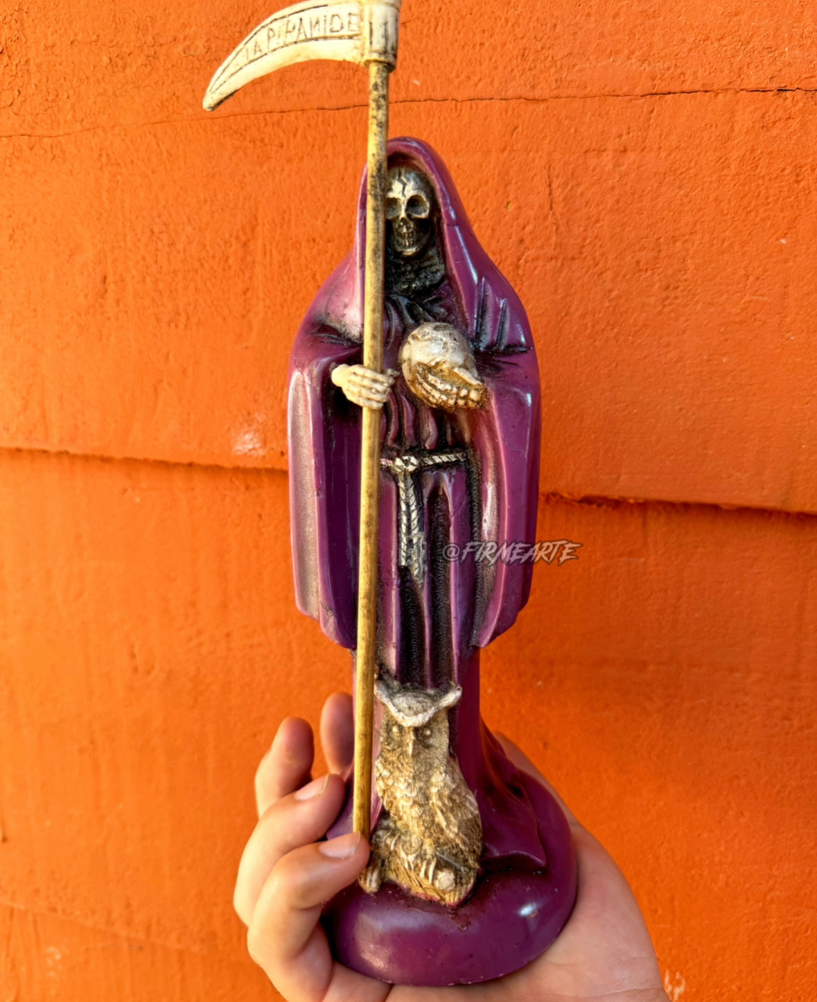 Mama Muerte | Santa Muerte | Statue | Inches | Fully Loaded +| Purple