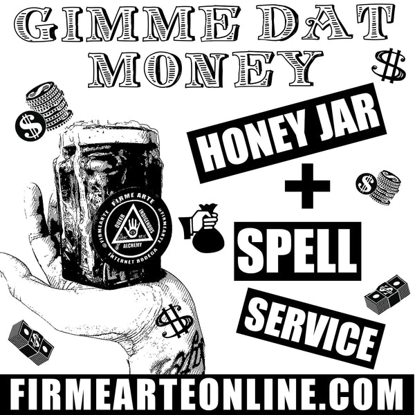 Honey Jar + Spell Service | Gimme Dat Money | Money Manifesto