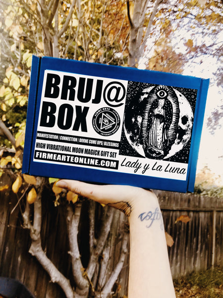 Bruj@ Box | Lady y La Luna | High Vibrational Moon Magick | Gift Set