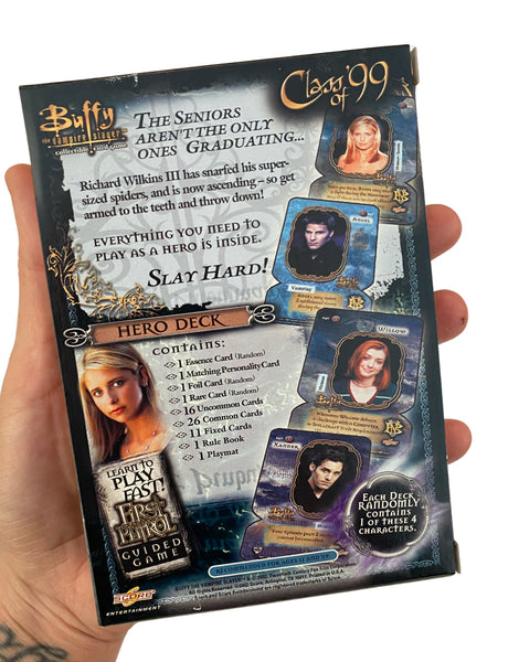 Collectibles | Buffy The Vampire Collectible Card Game | Class Of 99 | Hero Deck