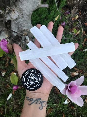 Crystals | Selenite Wand | 5 inch