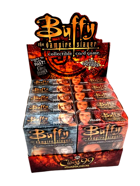 Collectibles | Buffy The Vampire CollectibleCard Game | Class Of 99 | Villain Deck