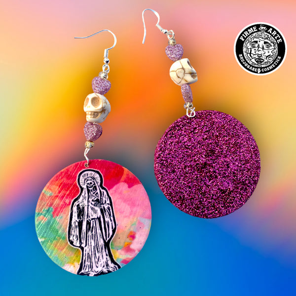 Jewelry | Earrings | Santa Muerte | Hey Beautiful | Self Love #1