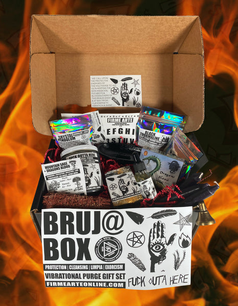 2022 Bruj@ Box | Fuck Outta Here | Vibrational Purge | Gift Set
