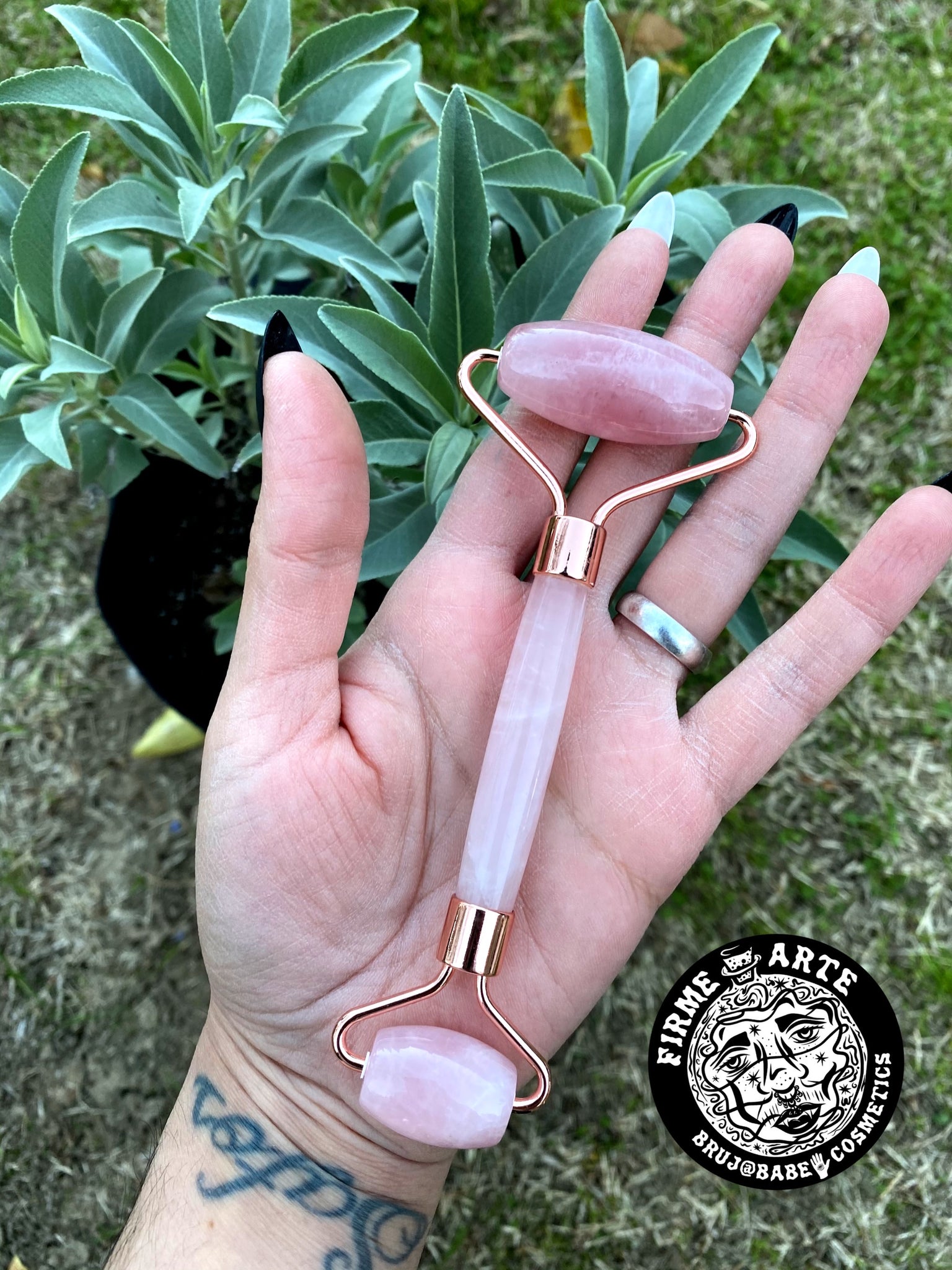 Crystal | Facial Massager | Rose Quartz